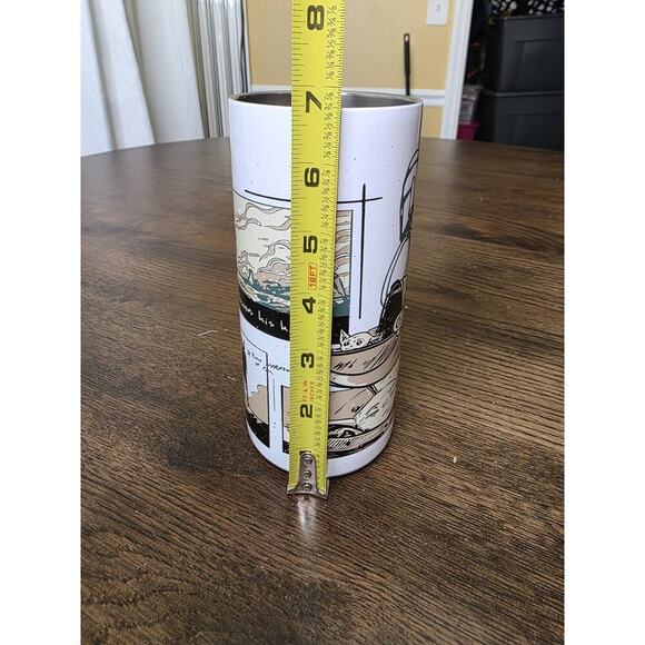 Star Wars Mandalorian Stainless Steel Mug Disney Steel Travel Mug 16 oz Comic - Picture 15 of 16